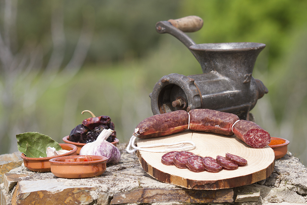 Salchichón Ibérico Casero